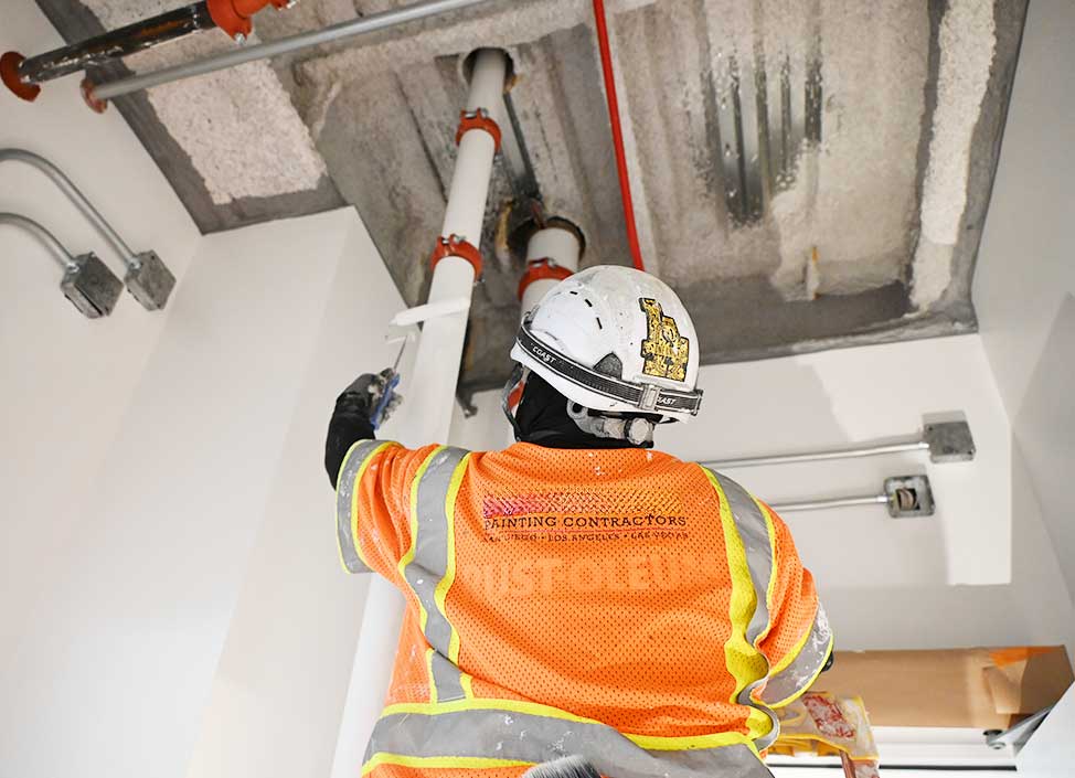 photo-commercial-painter-on-ladder-painting-tall-pole